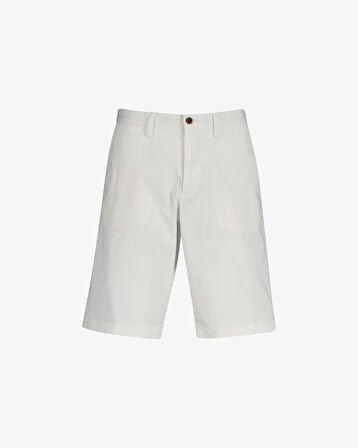 GANT Erkek Beyaz Relaxed Fit Chino Şort