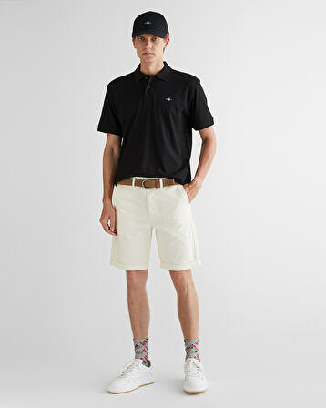 GANT Erkek Krem Slim Fit Şort