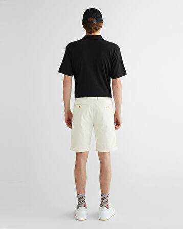 GANT Erkek Krem Slim Fit Şort