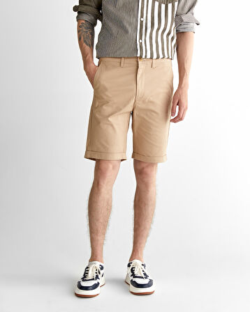 GANT Erkek Bej Slim Fit Şort