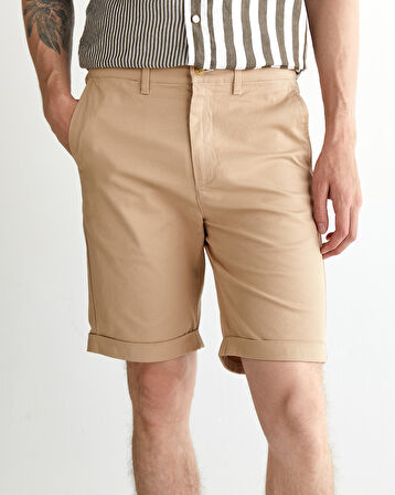 GANT Erkek Bej Slim Fit Şort