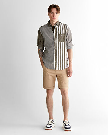 GANT Erkek Bej Slim Fit Şort