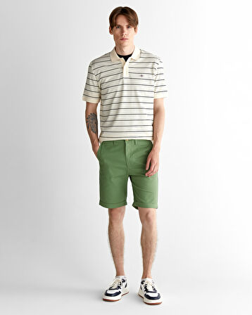 GANT Erkek Yeşil Slim Fit Şort