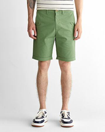 GANT Erkek Yeşil Slim Fit Şort