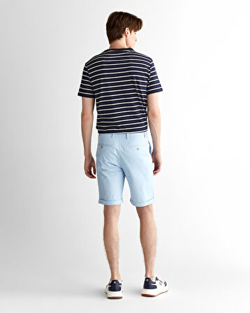 GANT Erkek Mavi Slim Fit Şort