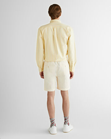 GANT Erkek Krem Regular Fit Şort
