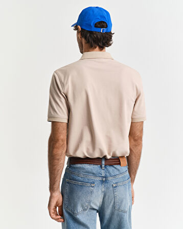 GANT Erkek Bej Regular Fit Polo