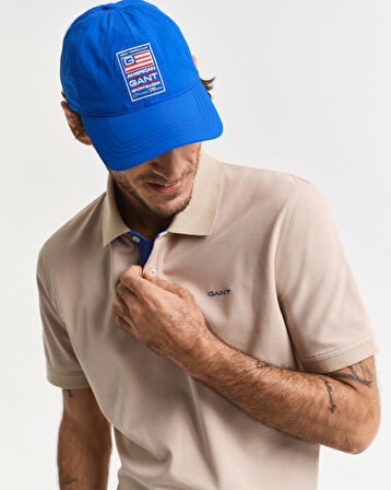 GANT Erkek Bej Regular Fit Polo