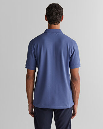 GANT Erkek Lacivert Regular Fit Polo