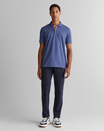 GANT Erkek Lacivert Regular Fit Polo