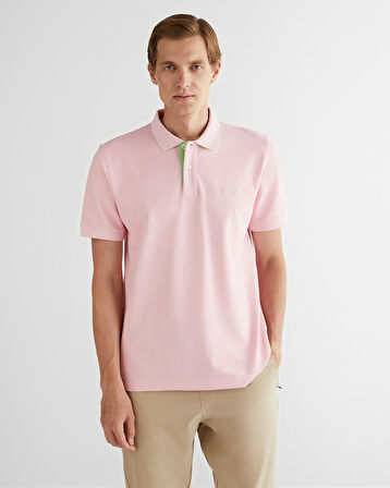 GANT Erkek Pembe Regular Fit Polo