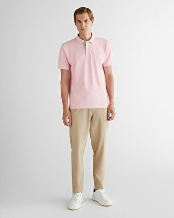 GANT Erkek Pembe Regular Fit Polo