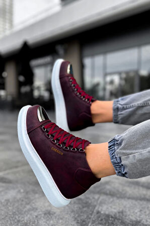 TB267 CBT Roma Mirror Erkek Bot BORDO