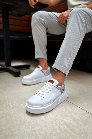 TB145 CBT Sauerbergg Erkek Ayakkabı BEYAZ