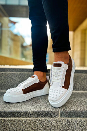 TB169 CBT Thorn Erkek Ayakkabı BEYAZ/TABA