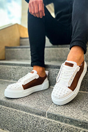 TB169 CBT Thorn Erkek Ayakkabı BEYAZ/TABA