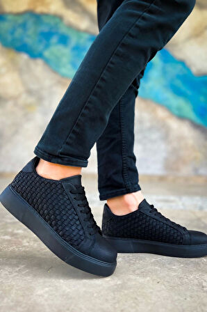 TB203 OST Maglieria Erkek Ayakkabı SIYAH