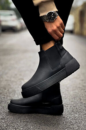 TB069 CRT Harmany Erkek Bot SIYAH