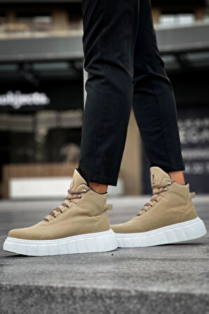 Terzi Bey Yüksek Taban Bot 104 Vizon Süet