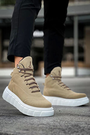 Terzi Bey Yüksek Taban Bot 104 Vizon Süet