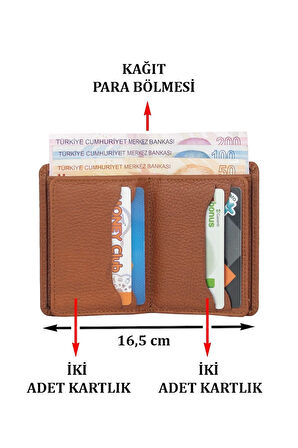 Hakiki Deri Kartlık Kartvizitlik Taba Cüzdan