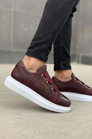 TB251 CBT Mirror Erkek Ayakkabı BORDO