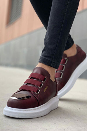 TB251 CBT Mirror Erkek Ayakkabı BORDO