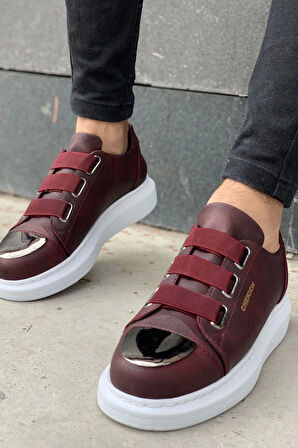 TB251 CBT Mirror Erkek Ayakkabı BORDO