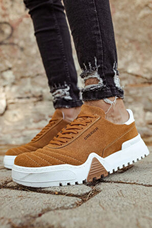 TB037 SBT Erkek Ayakkabı TABA/BEYAZ