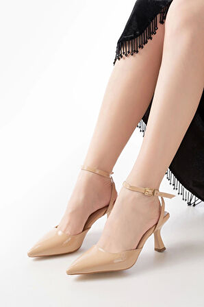 Nut Rugan Günlük 7 Cm Topuklu Kadın Ayakkabı