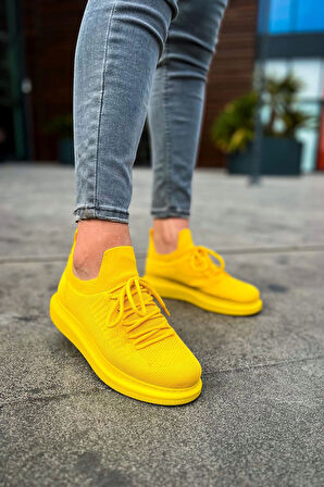 TB307 RT Tricot Erkek Ayakkabı SARI