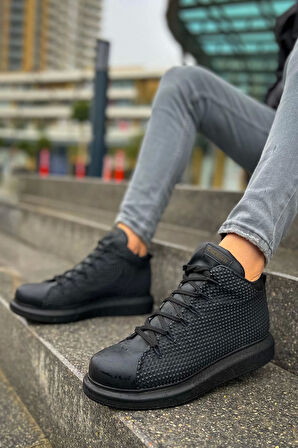 TB111 GST Milano Erkek Bot SIYAH/SIYAH