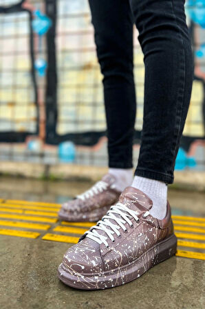 TB254 CBT Pittura Erkek Ayakkabı 548 KAHVE / BEYAZ SPLUSH