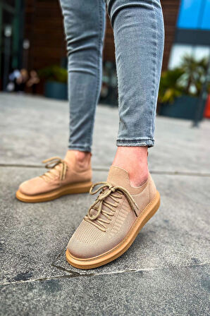 TB307 RT Tricot Erkek Ayakkabı TABA