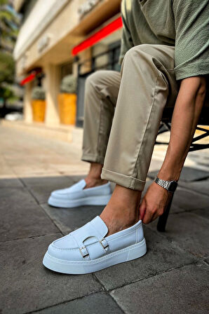 TB417 CBT Mancini Erkek Ayakkabı BEYAZ