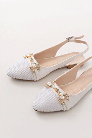 İNF-120 Beyaz Cilt Babet