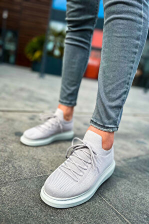 TB307 RT Tricot Erkek Ayakkabı GRI