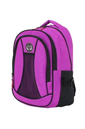 Cepli Su Geçirmez Pembe Okul Çantası