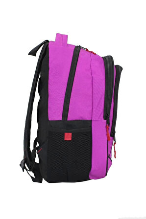 Cepli Su Geçirmez Pembe Okul Çantası