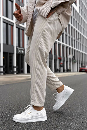 TB043 CBT Cowien Erkek Ayakkabi BEYAZ