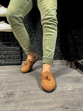 Terzi Bey Loafer Erkek Ayakkabı 007 Taba