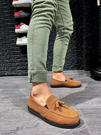 Terzi Bey Loafer Erkek Ayakkabı 007 Taba