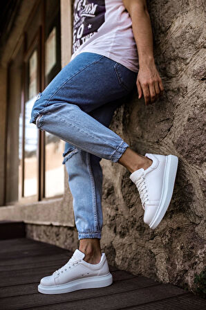 TB257 CBT Estrella Erkek Ayakkabı BEYAZ