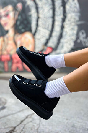 TB251 SST Mirror Suede Kadın Ayakkabı SIYAH