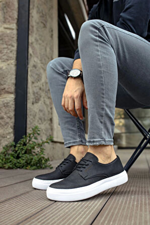 TB061 CBT Rex Erkek Ayakkabı SIYAH