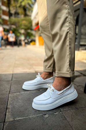 TB419 CBT Torrini Erkek Ayakkabı BEYAZ