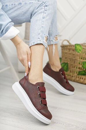 TB253 CBT Mirror Non Kadın Ayakkabı BORDO