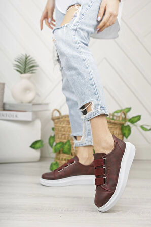 TB253 CBT Mirror Non Kadın Ayakkabı BORDO