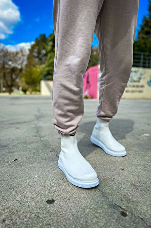 TB207 TRT Maglieria-T Erkek Ayakkabı BEYAZ