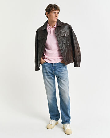 GANT Erkek Pembe Regular Fit Polo